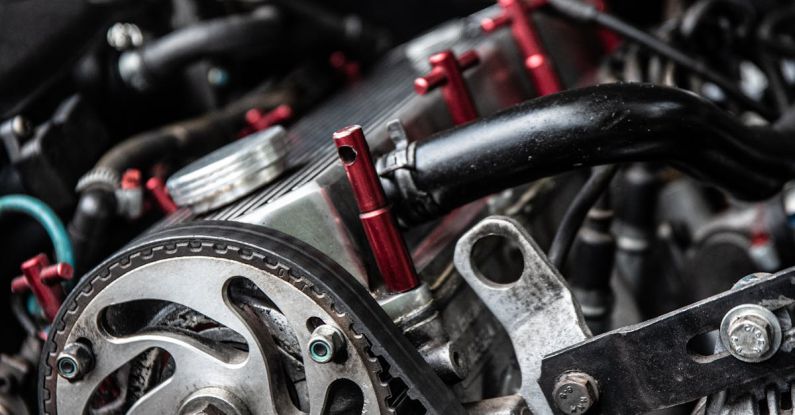 Timing Belt - Elements of engine of automobile