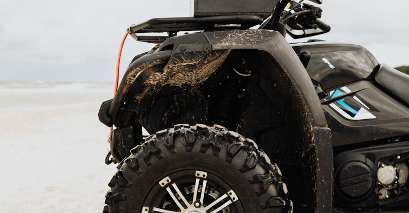 All-Season Tires - All Terrain Vehicle on the Beach